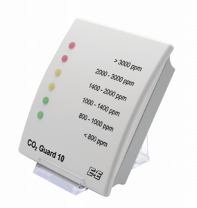 Wskaźnik stężenia dwutlenku węgla CO2 Guard 10