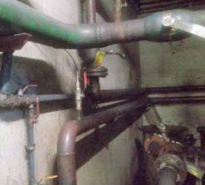 Sposób montażu przetwornika w instalacji kilka metrów za chłodnicą